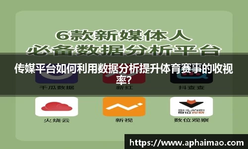 传媒平台如何利用数据分析提升体育赛事的收视率？